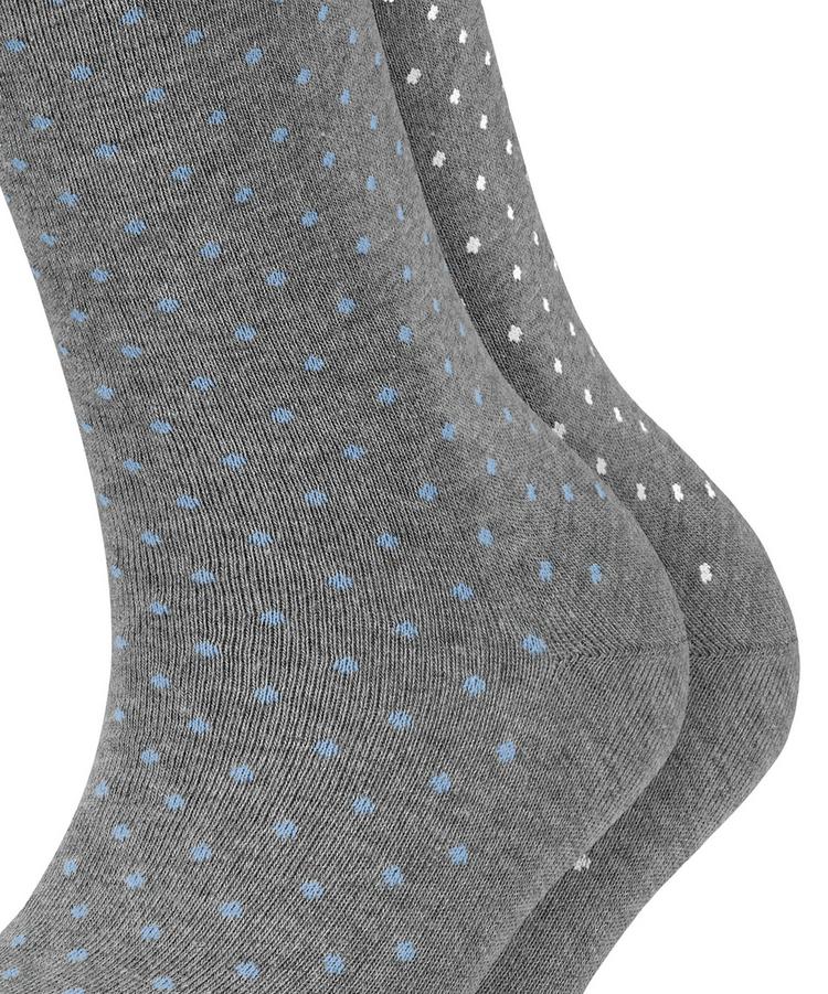 ESPRIT ESPRIT Fine Dot  2-Pack Socken Damen - light greymel. (3390) - 1 | SportScheck