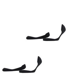 ESPRIT Solid Low  2-Pack Freizeitsocken Damen black (3000)