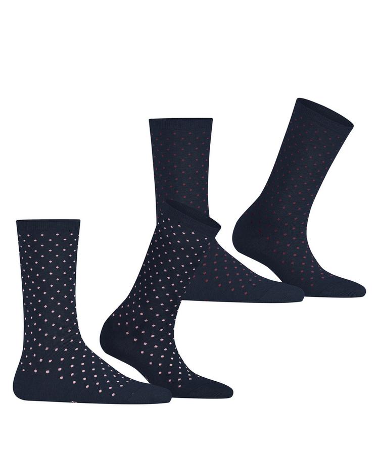 ESPRIT ESPRIT Fine Dot  2-Pack Socken Damen - marine (6120) - 0 | SportScheck
