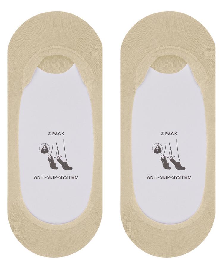 ESPRIT ESPRIT Solid Low  2-Pack Socken Damen - cream (4011) - 1 | SportScheck