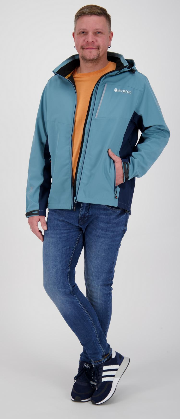 DEPROC active DEPROC active NUNAVUT Softshelljacke Herren - smoke - 1 | SportScheck