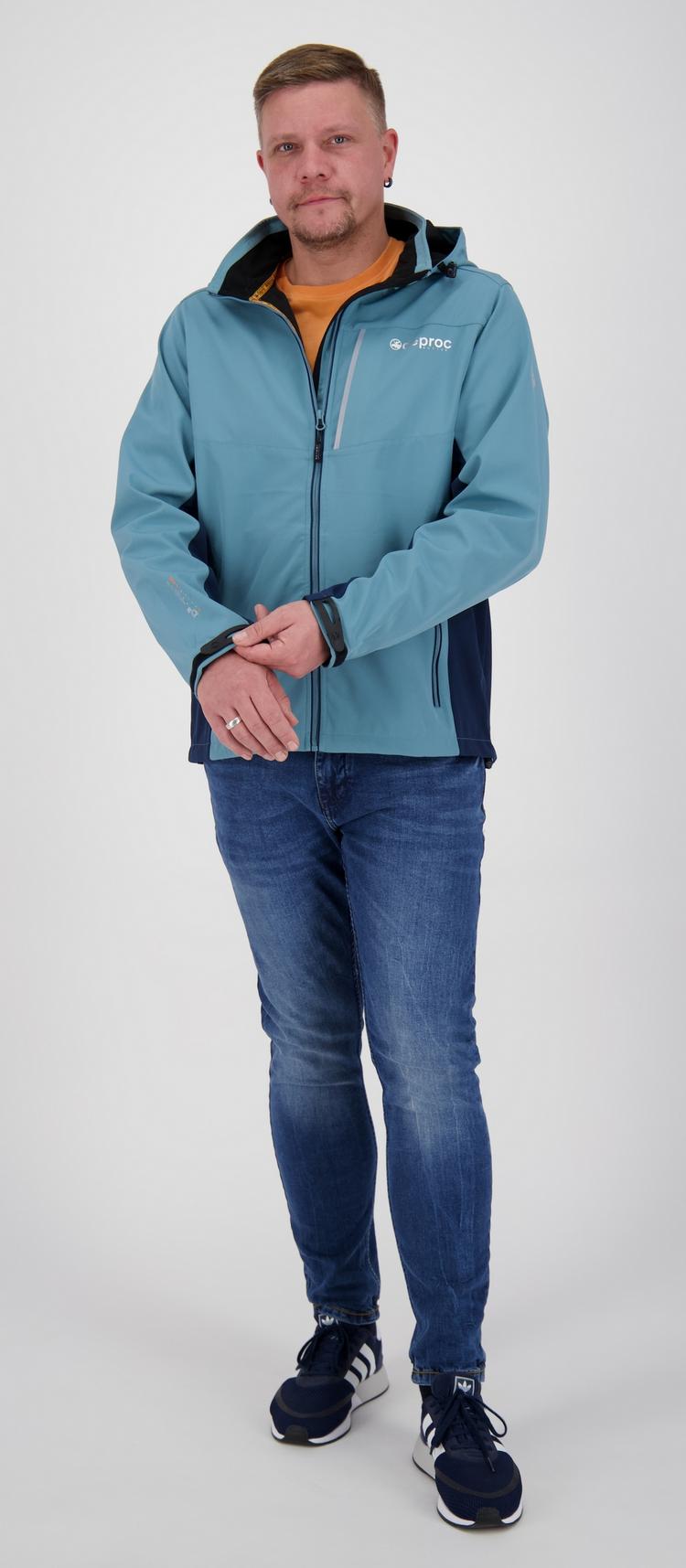 DEPROC active DEPROC active NUNAVUT Softshelljacke Herren - smoke - 2 | SportScheck