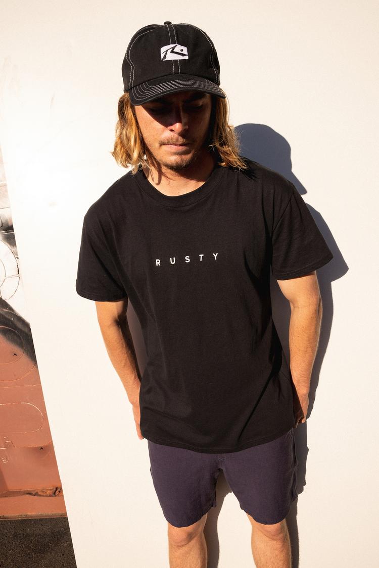 RUSTY RUSTY SHORT CUT SHORT SLEEVE TEE T-Shirt Herren - Black 1 - 10 | SportScheck