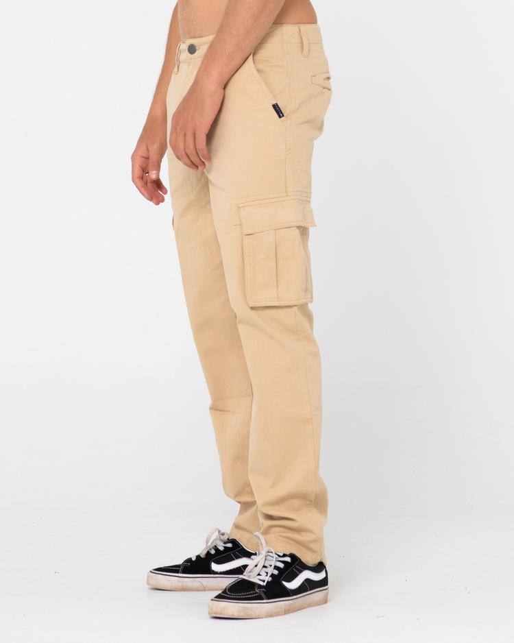 RUSTY RUSTY MANILA CARGO PANT Cargohose Herren - Light Fennel - 2 | SportScheck