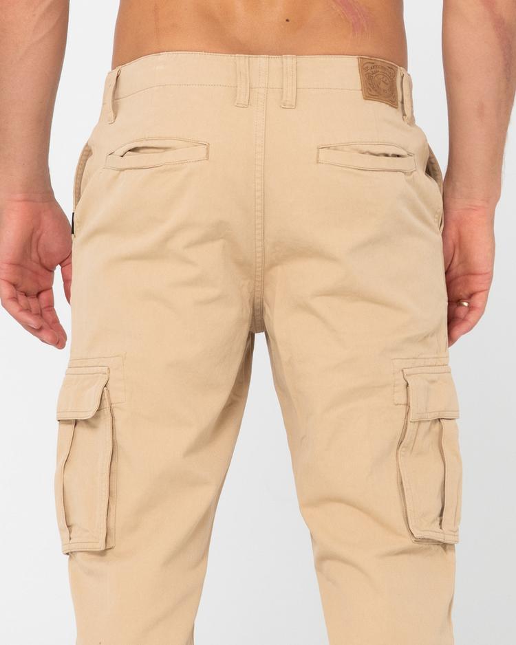 RUSTY RUSTY MANILA CARGO PANT Cargohose Herren - Light Fennel - 7 | SportScheck