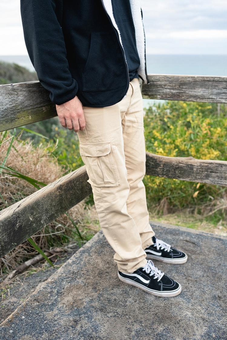 RUSTY RUSTY MANILA CARGO PANT Cargohose Herren - Light Fennel - 8 | SportScheck