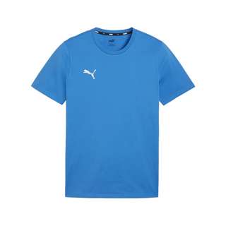 PUMA teamGOAL Casuals T-Shirt Fußballshorts Herren dunkelblauweiss