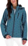 DEPROC active SHELBY Softshelljacke Damen - navy print