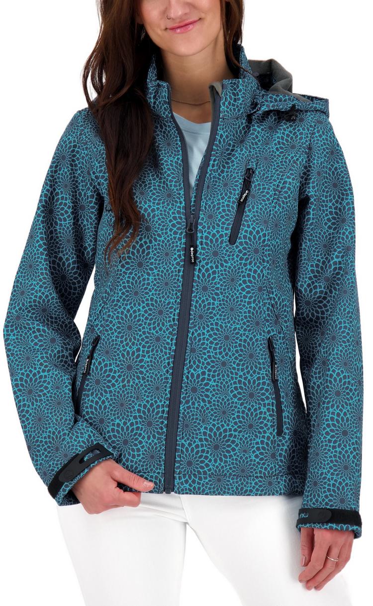 DEPROC active DEPROC active SHELBY Softshelljacke Damen - navy print - 0 | SportScheck
