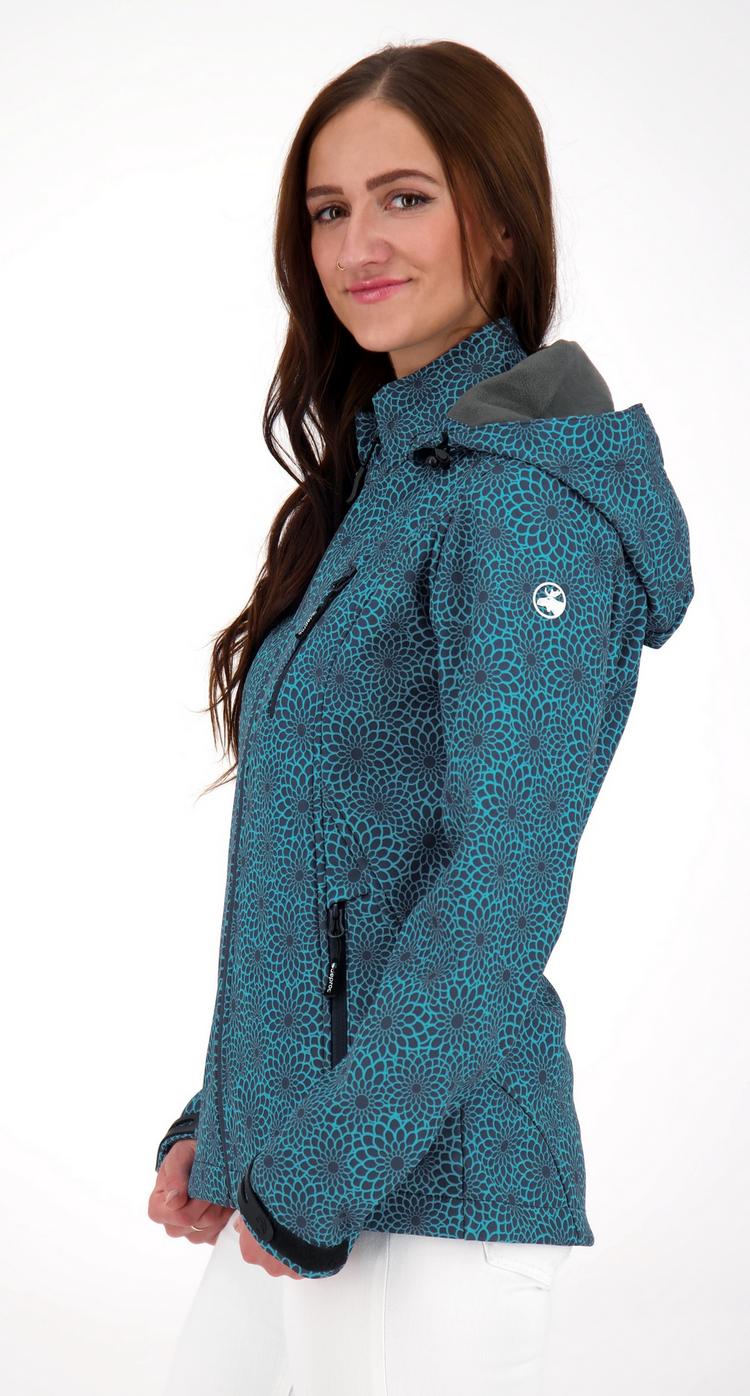 DEPROC active DEPROC active SHELBY Softshelljacke Damen - navy print - 0 | SportScheck