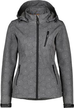 DEPROC active SHELBY Softshelljacke Damen black print