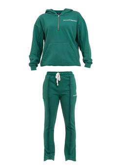 Tom Barron Trainingsanzug Damen grün