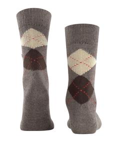 Rückansicht von Burlington Socken Freizeitsocken Herren brown (5256)