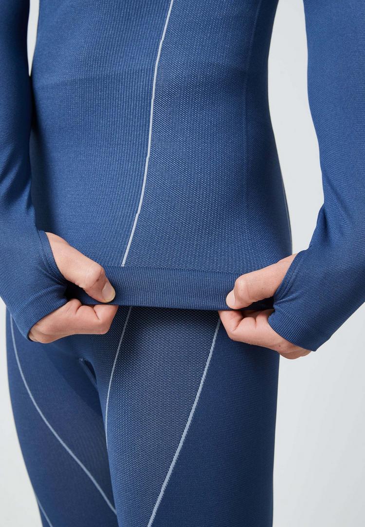 Snocks Snocks Thermounterw&auml;sche mit Daumenloch W&auml;scheset Herren - Dunkelblau - 5 | SportScheck