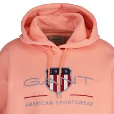 Rückansicht von GANT Sweatshirt Sweatshirt Damen Pfirsich (Peachy Pink)
