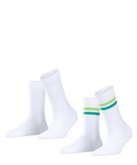 ESPRIT Tennis Stripe SO  2-Pack Socken Damen - raw white (2090)