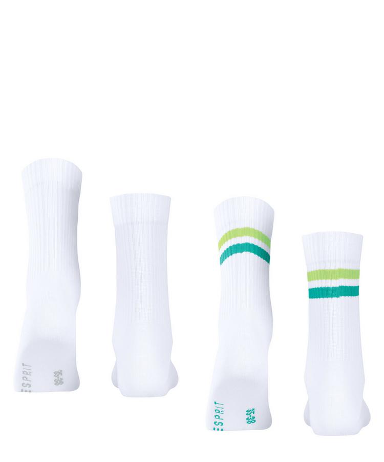 ESPRIT ESPRIT Tennis Stripe SO  2-Pack Socken Damen - raw white (2090) - 0 | SportScheck