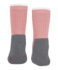 Rückansicht von Falke Socken Skisocken Kinder heather pink mel. (8386)