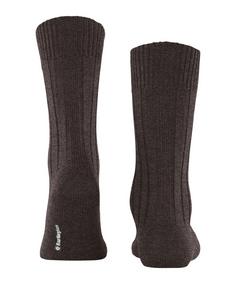 Rückansicht von Burlington Socken Freizeitsocken Herren brown mel. (5166)