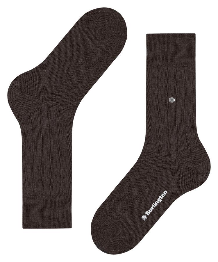 Burlington Burlington Dover Socken Herren - brown mel. (5166) - 2 | SportScheck