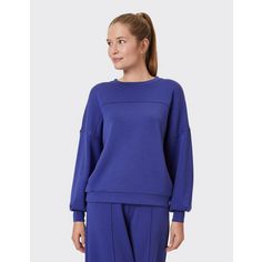 Rückansicht von VENICE BEACH VB Sarfina Sweatshirt Damen radiant blue