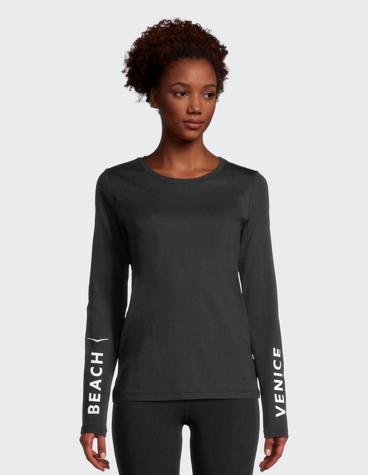 VENICE BEACH VENICE BEACH VB Leana Sweatshirt Damen - black - 0 | SportScheck