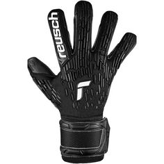 Rückansicht von Reusch Attrakt Freegel Infinity Finger Support Fingerhandschuhe 7700 black