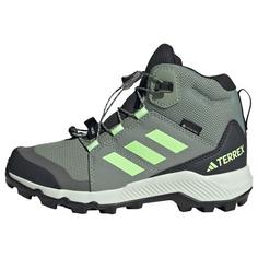 adidas GTX Organizer Mid GORE-TEX Wanderschuh Winterschuhe Kinder Silver Green / Green Spark / Crystal Jade