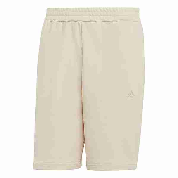 adidas ALL SZN French Terry Shorts Funktionsshorts Herren Sand Strata