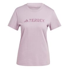 adidas TERREX Classic Logo T-Shirt Funktionsshirt Damen Preloved Fig