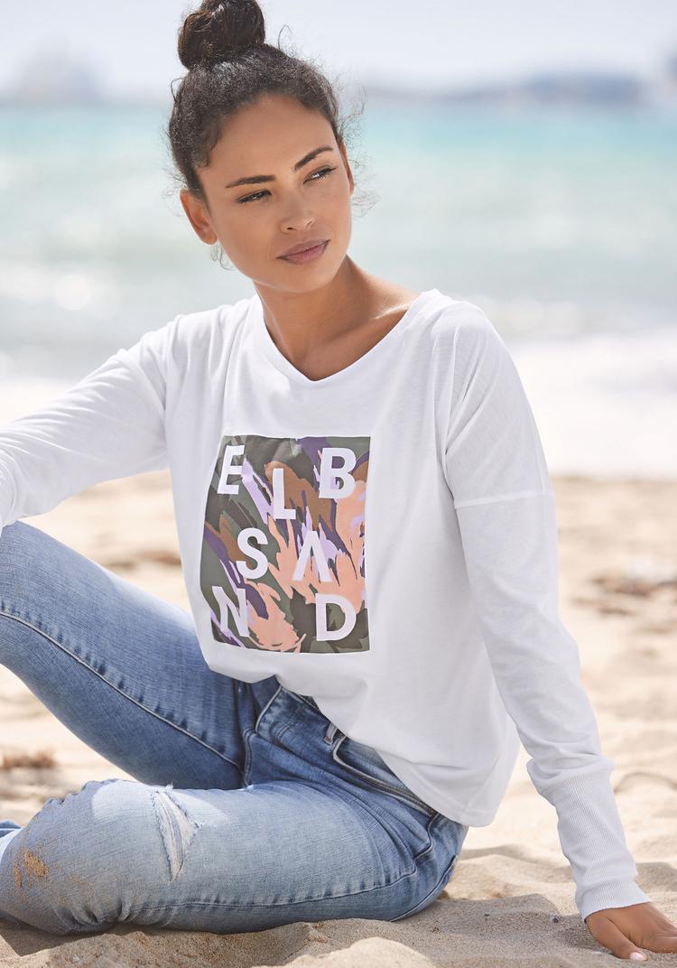 ELBSAND ELBSAND Langarmshirt Langarmshirt Damen - wei&szlig; - 0 | SportScheck