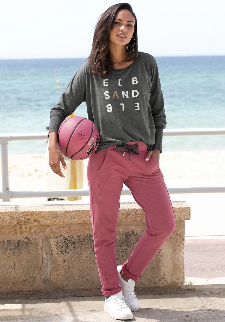 ELBSAND ELBSAND Longsleeve Longshirt Damen - anthrazit - 1 | SportScheck