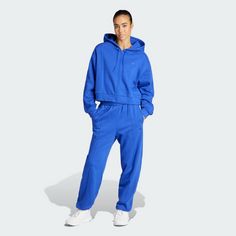 Rückansicht von adidas Energize Trainingsanzug Trainingsjacke Damen Semi Lucid Blue