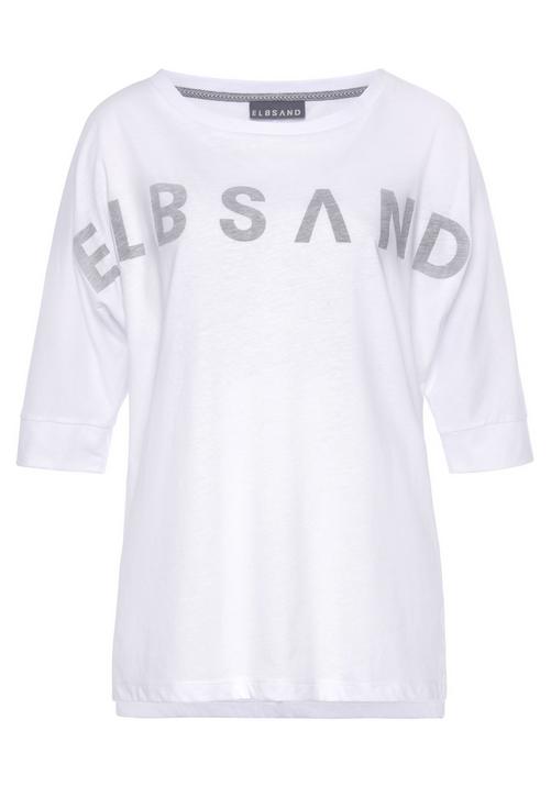 ELBSAND 3/4-Arm-Shirt Longshirt Damen