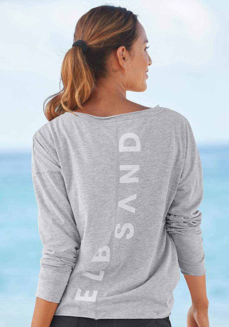 ELBSAND ELBSAND Langarmshirt Langarmshirt Damen - grau meliert - 0 | SportScheck