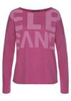 ELBSAND Langarmshirt Langarmshirt Damen - pink