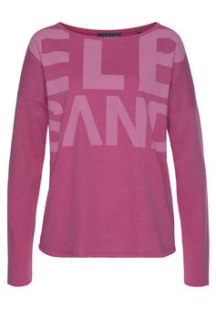 ELBSAND Langarmshirt Langarmshirt Damen pink