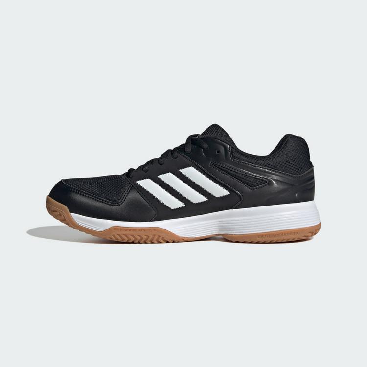 adidas adidas Speedcourt Hallenschuh Hallenschuhe - Core Black / Cloud White / Gum - 5 | SportScheck