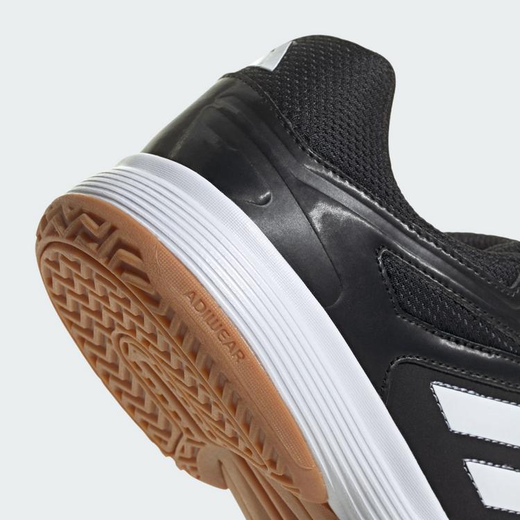 adidas adidas Speedcourt Hallenschuh Hallenschuhe - Core Black / Cloud White / Gum - 8 | SportScheck