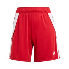 adidas Tiro 24 Shorts Fußballshorts Damen Team Power Red 2 / White
