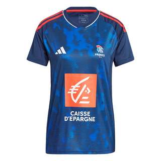 adidas Frankreich AEROREADY Handballtrikot T-Shirt Damen Team Navy Blue 2
