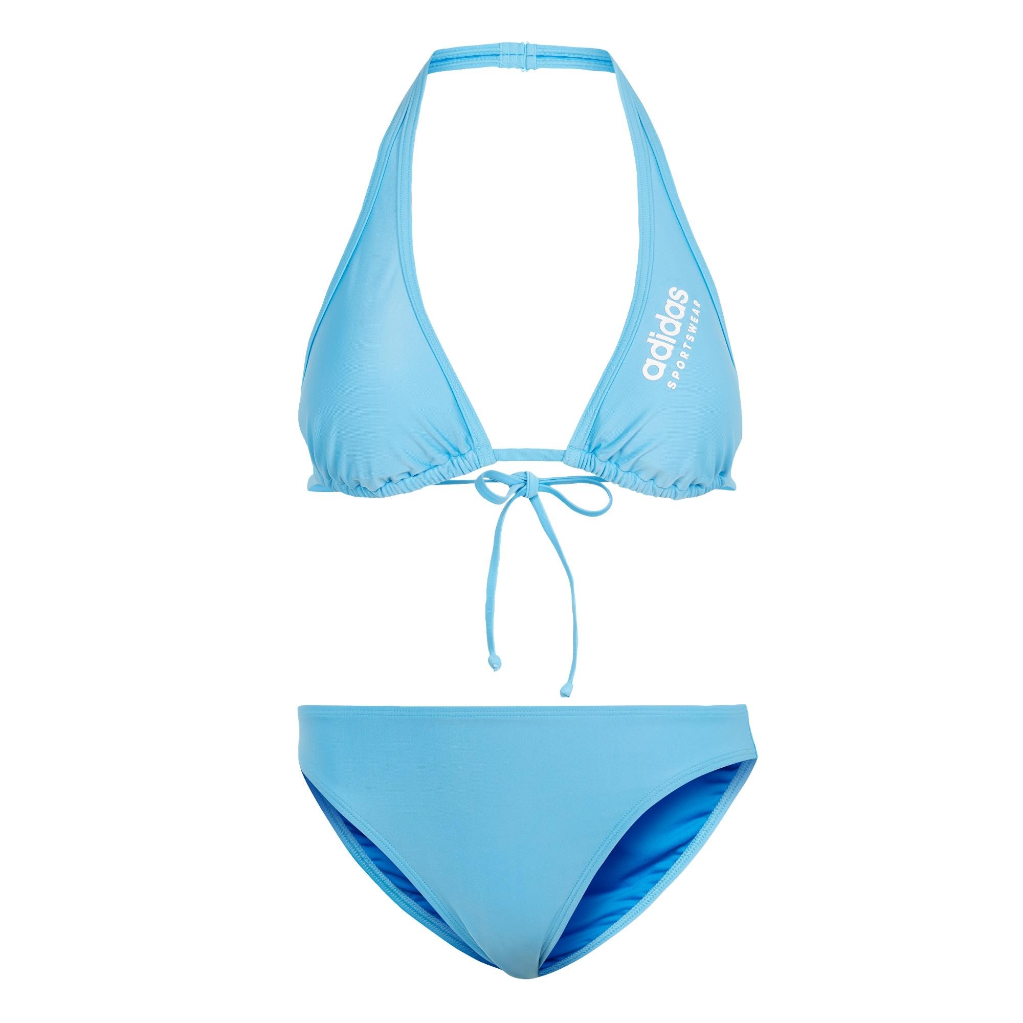 Adidas Neckholder Bikini Bikini Set Damen Blue Burst im Online Shop von SportScheck kaufen