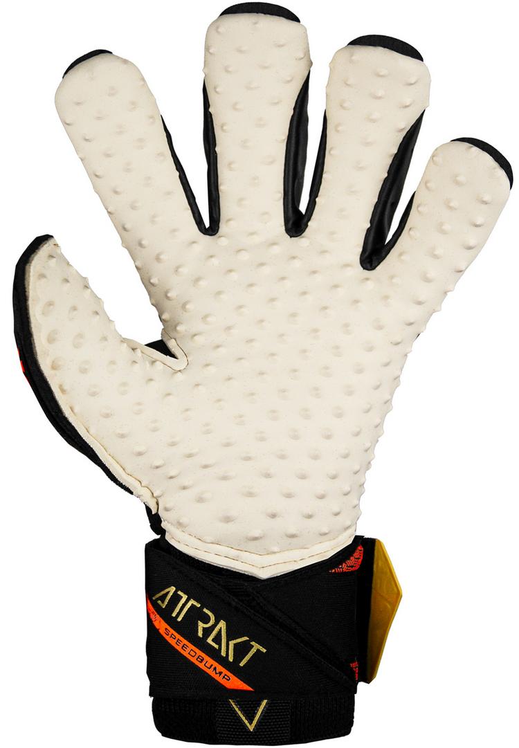 Reusch Reusch Attrakt SpeedBump Ortho-Tec Torwarthandschuhe - 7738 black / gold / orange - 0 | SportScheck