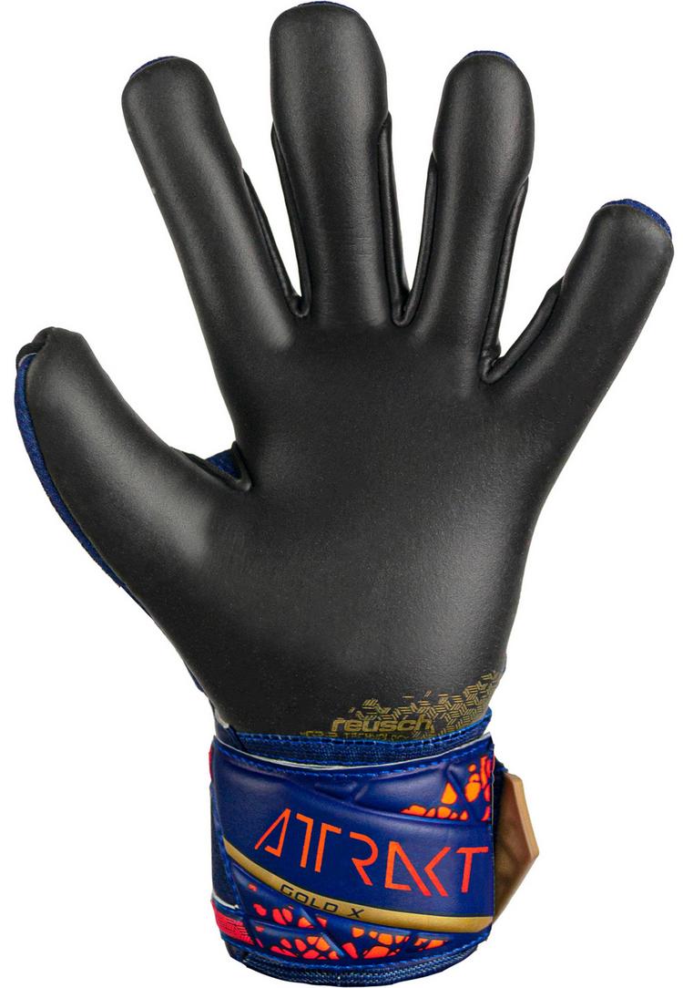 Reusch Reusch Attrakt Gold X Junior Torwarthandschuhe - 4411 premium blue/gold/black - 1 | SportScheck