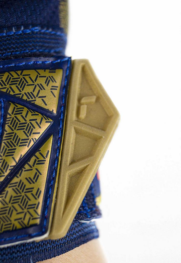 Reusch Reusch Attrakt Gold X Junior Torwarthandschuhe - 4411 premium blue/gold/black - 4 | SportScheck