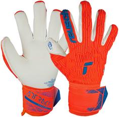 Reusch Attrakt Gold X Freegel Fingerhandschuhe 2210 hyper orng/elec blue