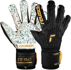 Reusch Attrakt Freegel Fusion Ortho-Tec Fingerhandschuhe 7707 black / gold