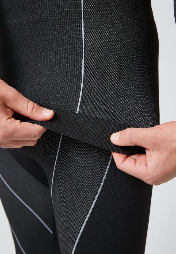 Snocks Snocks Thermounterw&auml;sche mit Daumenloch W&auml;scheset Herren - Schwarz - 4 | SportScheck