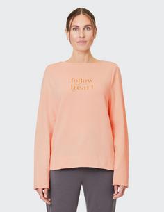 Rückansicht von JOY sportswear LINA Sweatshirt Damen light apricot
