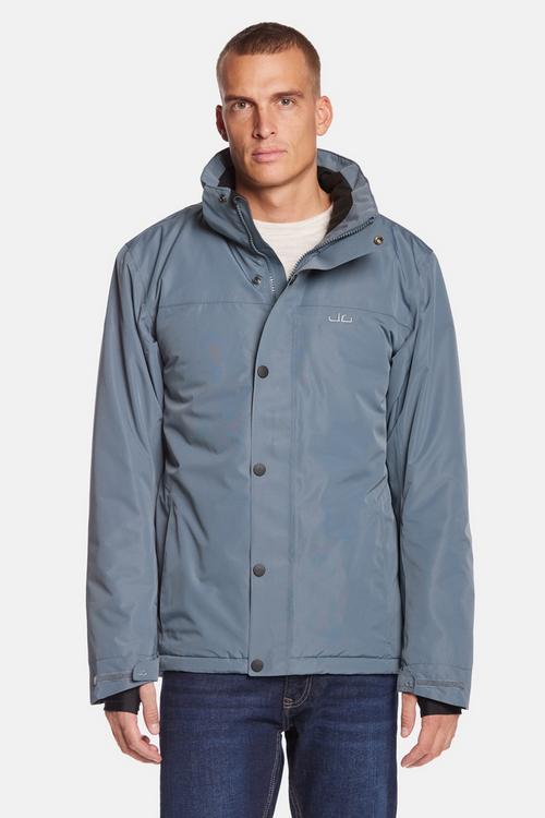 Rückansicht von Jeff Green Hiro Funktionsjacke Herren Steel Blue